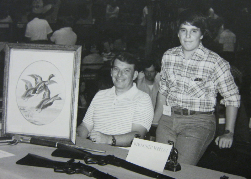 Tom at a show at a young age